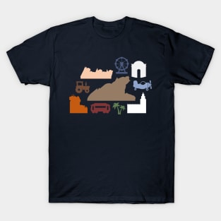 Journey around the grizzly T-Shirt